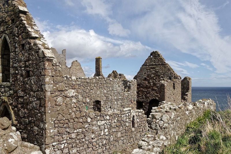 Dunnottar Castle on the Aberdeenshire coast