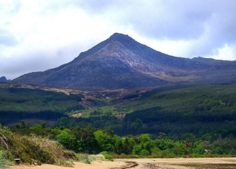 Goatfell, the highest peak on the Isle of Arran